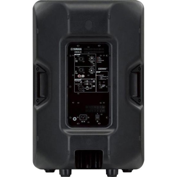 Caixa Acústica Yamaha DBR15 Ativa Bi-Amplificada 15" Preta