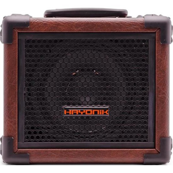 Caixa Multiuso Hayonik Iron 80 20W Bluetooth Marrom