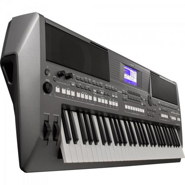 Teclado Yamaha Arranjador PSR-S670 Preto