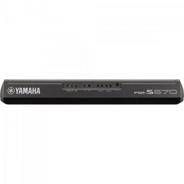 Teclado Yamaha Arranjador PSR-S670 Preto