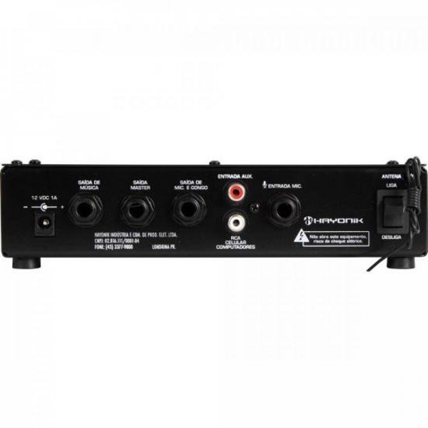 Módulo Pré-Amplificador Hayonik 2000BT MP3 c/ Gongo/FM/USB/Bluetooth