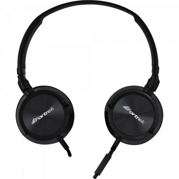 Fone de Ouvido com Microfone HMF-501BK Preto FORTREK