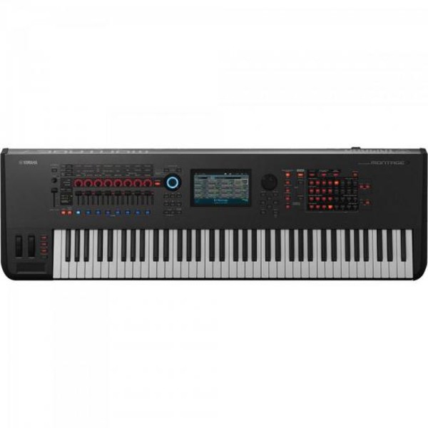 Teclado Yamaha Montage 7 Sintetizador Preto