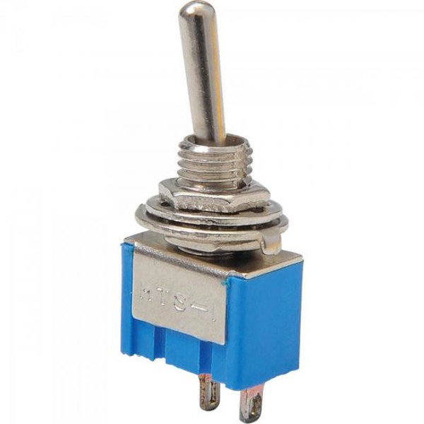 Chave Alavanca HH 2 Terminais ON/OFF CHVS0022 Azul STORM - PCT / 10