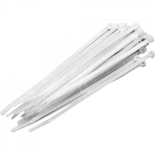 Abraçadeira Nylon 4,8x200mm ABCD0005 Branca STORM - PCT / 100