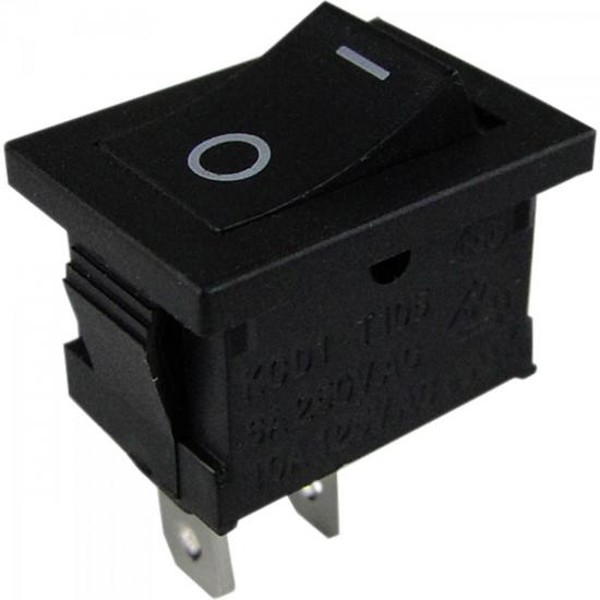 Chave Gangorra 15A/250VAC 2 Terminais ON/OFF Preta CHVS0012 Storm - PCT / 25