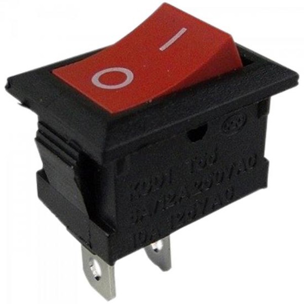 Chave Gangorra 6A/250VAC 2 Terminais ON/OFF Vermelha CHVS0010 Storm - PCT / 25