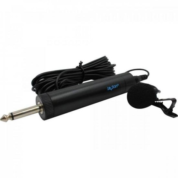 Microfone de Lapela Leson ML100-S Preto