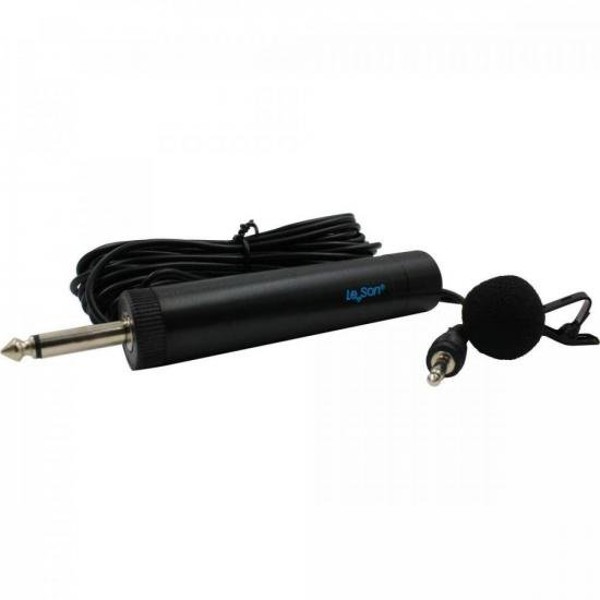 Microfone de Lapela Leson ML100-S Preto