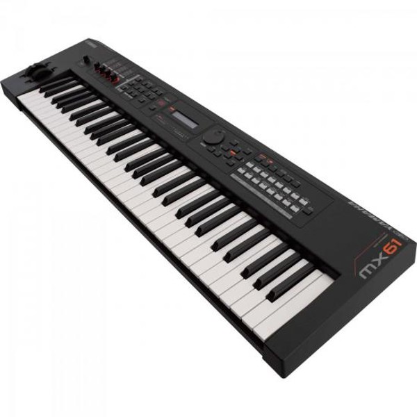Teclado Yamaha MX61 BK Sintetizador Preto