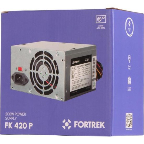 Fonte ATX Fortrek PWS-2003 200W 20+4P FK420P