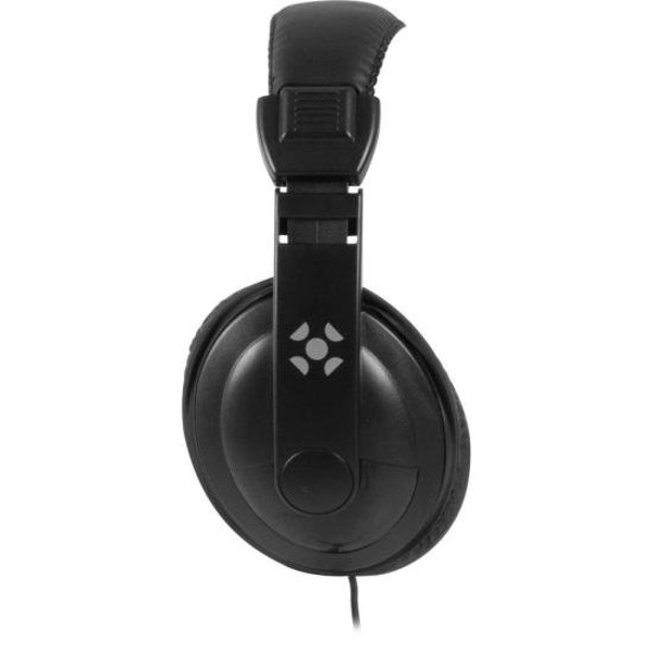 Fone de Ouvido Fortrek HSL102 Multimídia Com Microfone Preto FK 739A