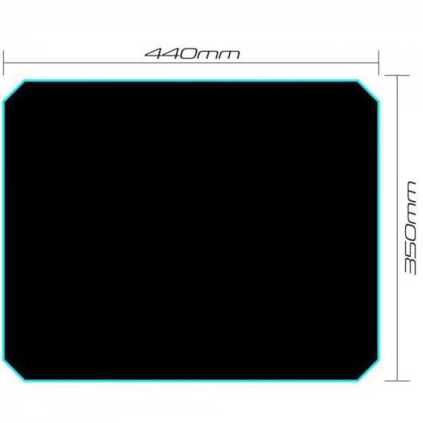 Mouse Pad Gamer SPEED MPG102 (440X350MM) Azul FORTREK