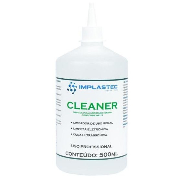 Limpador de Uso Geral Para Eletrônicos 500ml Cleaner Incolor Implastec - CX / 24