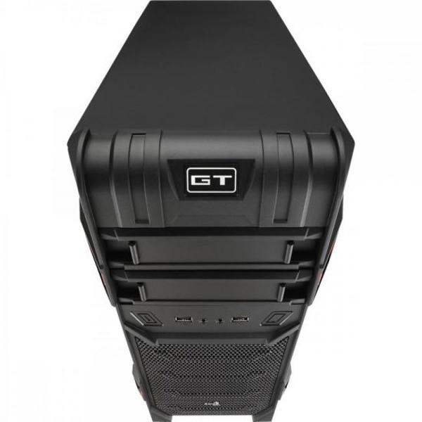 Gabinete Gamer Mid Tower GT WINDOW EN58683 Preto AEROCOOL
