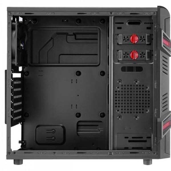 Gabinete Gamer Mid Tower GT WINDOW EN58683 Preto AEROCOOL