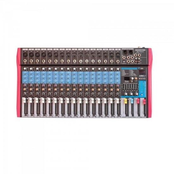 Mesa de Som Soundvoice MS162 EUX 16 Canais
