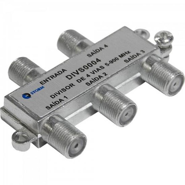 Divisor Antena VHF/UHF 1/4 Níquel Storm - DEZ / 10