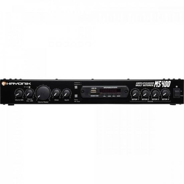Amplificador Hayonik MS400 40W RMS Multi Setores