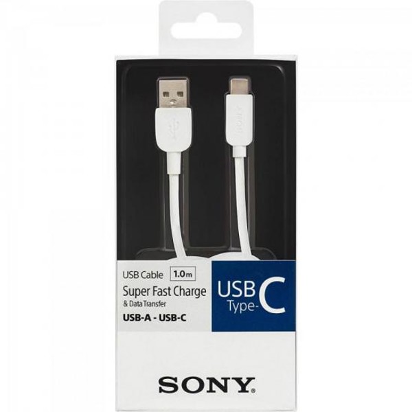 Cabo USB tipo C CP-AC100 Branco SONY