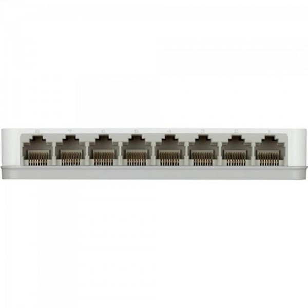 Switch 8 portas 1000MBPS DGS-1008A Branco D-LINK