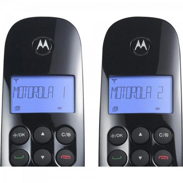 Telefone Sem Fio Digital Motorola MRD2 MOTO700 Com 2 Preto