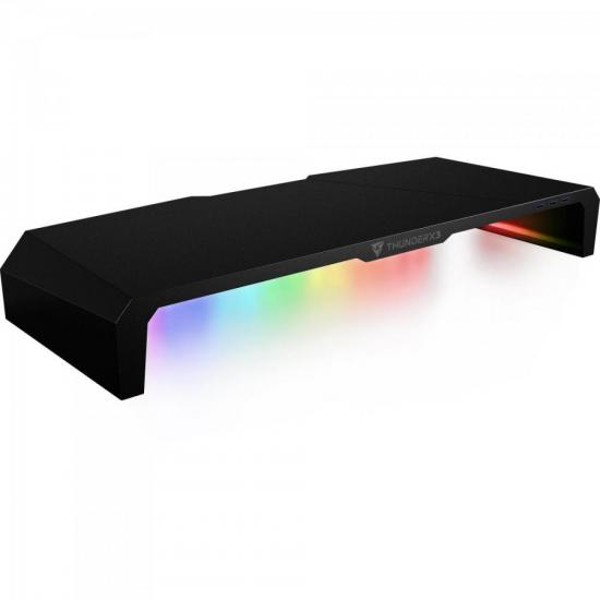 Suporte Para Monitor ThunderX3 AS5 RGB Hex Preto