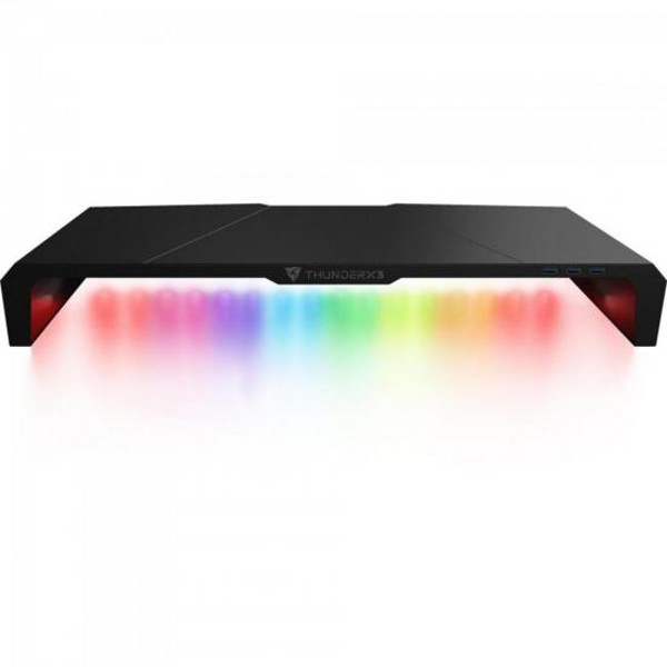 Suporte Para Monitor ThunderX3 AS5 RGB Hex Preto