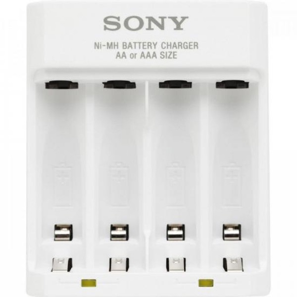 Carregador de Pilha p/4 un. USB AA/AAA BCG34HHU Sony