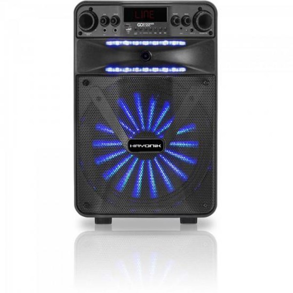 Caixa Multiuso Portátil Hayonik Go Power 200 100W Bluetooth / USB HAYONIK