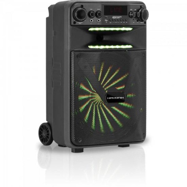 Caixa Multiuso Portátil Hayonik Go Power 200 100W Bluetooth / USB HAYONIK