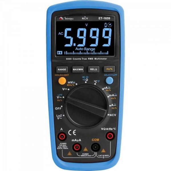 Multimetro Digital ET1659 AZ MINIPA