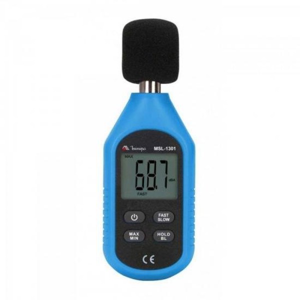 Decibelimetro Mini Ambiental/Linha Econômica MSL-1301 Azul MINIPA