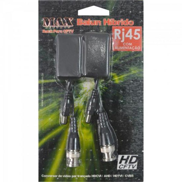 Rack Organizador para CFTV Multi 19" 8 Canais RJ45 Preto MAX ELETRON