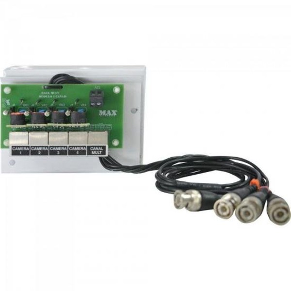 Organizador Módulo 4 Canais RJ45 MAX ELETRON