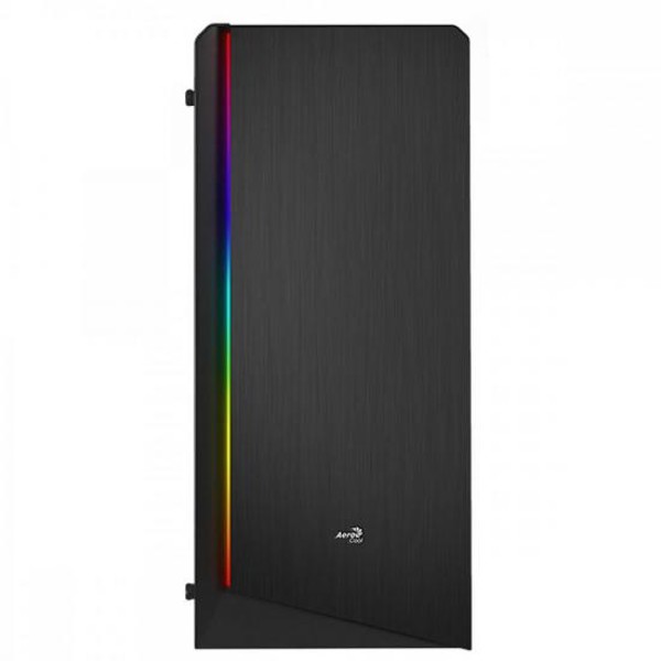 Gabinete Gamer Aerocool Rift Preto RGB Lateral Acrílico