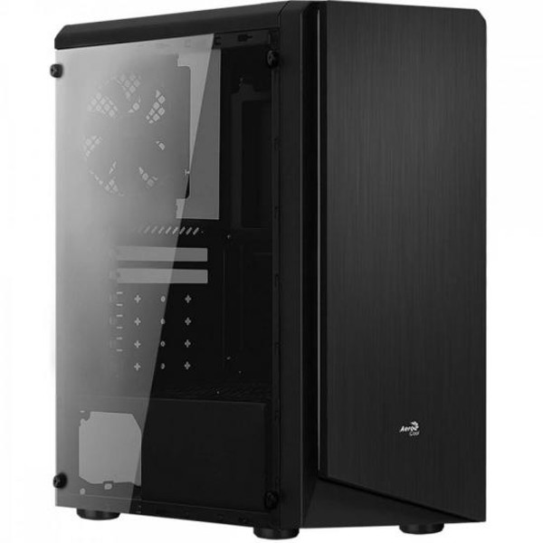 Gabinete Gamer Aerocool Rift Preto RGB Lateral Acrílico