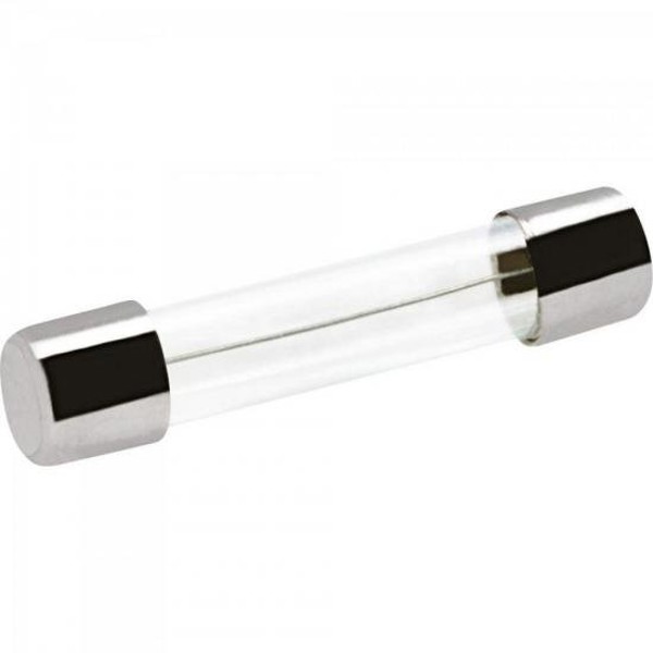 Fusível Vidro Latão 3AG Grande 15A FUSIBRAS - PCT / 50