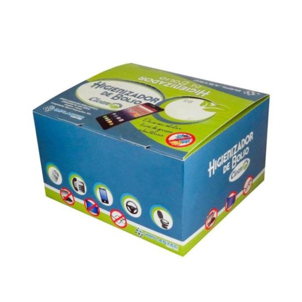 Higienizador de Bolso Clean IMPLASTEC - CX / 50