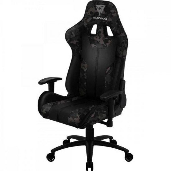 Cadeira Gamer ThunderX3 BC3 Camo Black Hawk Cinza