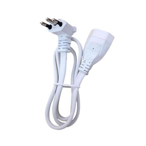 Cabo Prolongador 3 X 2,5 X 0,80M Branco MEGATRON