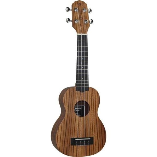 Ukulele Giannini Soprano Acústico GUK-21 Zebra Natural
