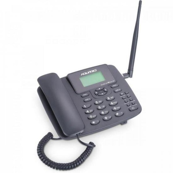 Telefone Celular Fixo CA42-S 3G Preto AQUARIO