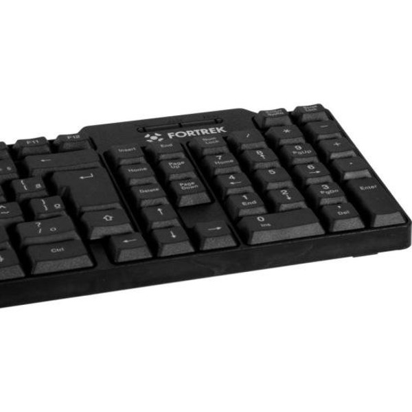 Teclado Fortrek SKL-106 Standard USB Preto FK 325K