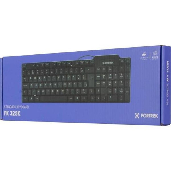 Teclado Fortrek SKL-106 Standard USB Preto FK 325K