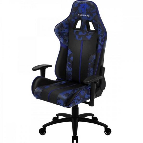 Cadeira Gamer ThunderX3 BC3 Camo Admiral Azul