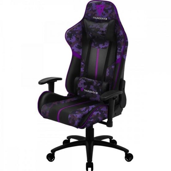 Cadeira Gamer ThunderX3 BC3 Camo/RX Ultra Violet