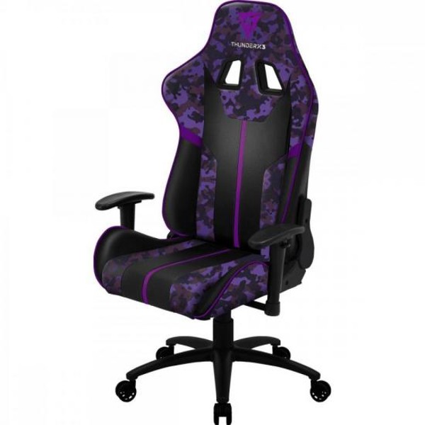 Cadeira Gamer ThunderX3 BC3 Camo/RX Ultra Violet