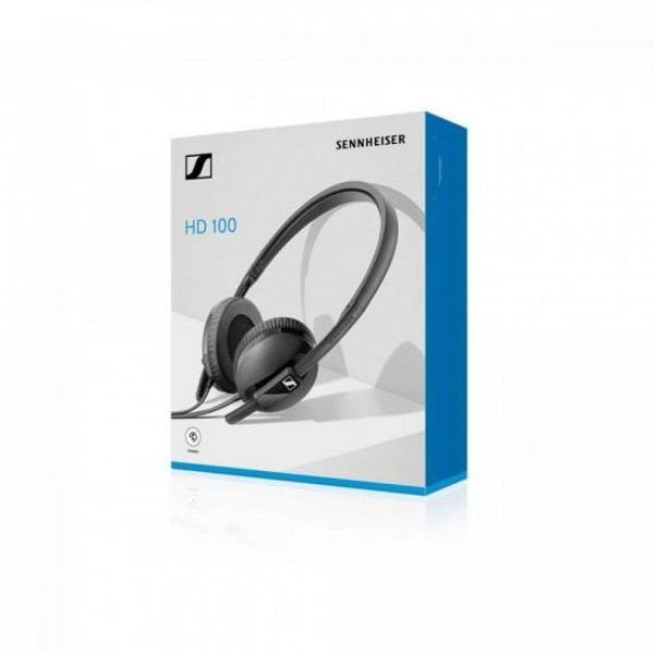 Fone de Ouvido Sennheiser HD100 Preto
