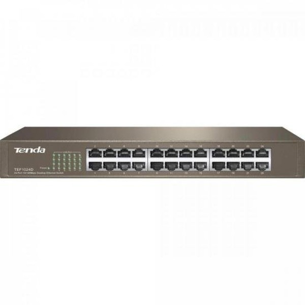 Switch 24 Portas 100MBPS TEF1024D TENDA
